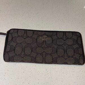 COACH monogram wallet